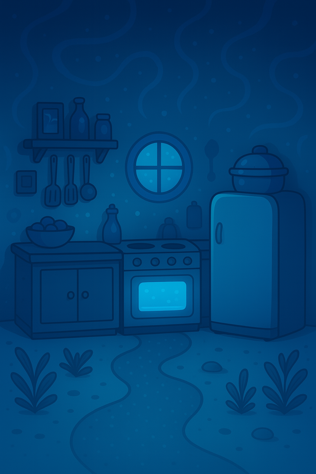 Midnight Fantasy Kitchen
